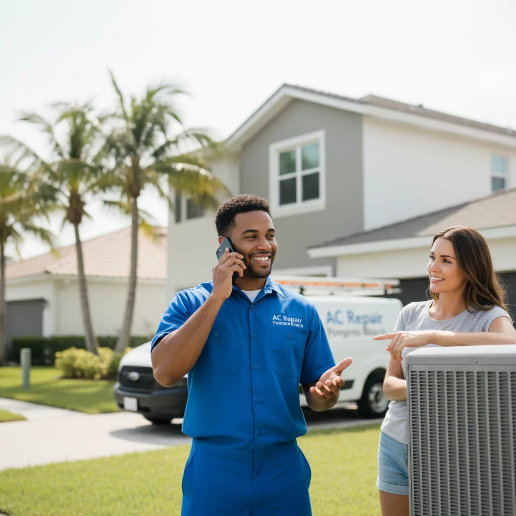 AC Repair Pompano Beach customer support in Burley